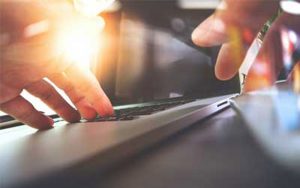 Computer and Hands