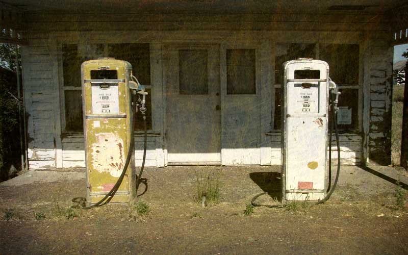 Old Gas Pumps