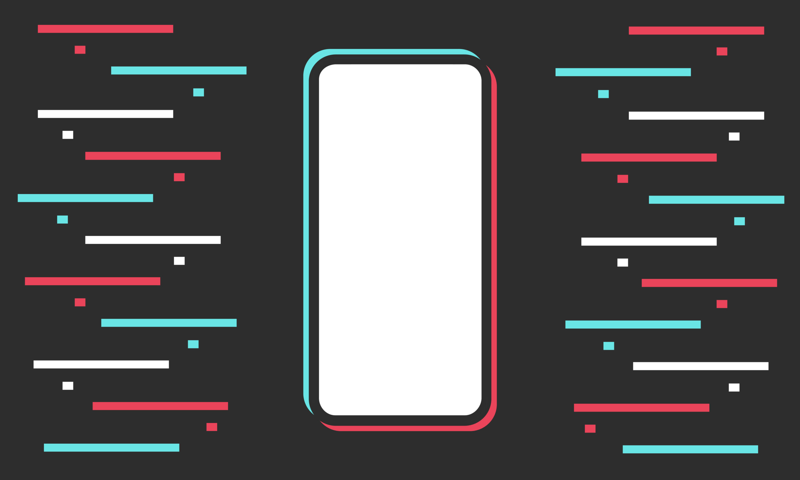 Digital background with color elements. Background made in a flat style, inspired by the popular social network. Mobile interface icon. Social media frame template mobile interface, ui, app, web.
